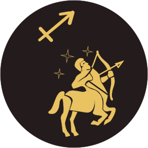 Symbole du signe astrologique du Sagittaire